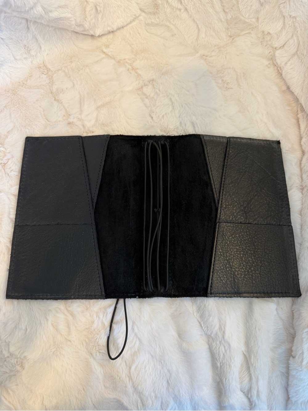 Foxy Fix black leather B6 Travelers Notebook cover - Picture 4 of 9
